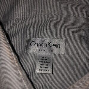 Calvin Kline Premium Grey LS Causal Shirt